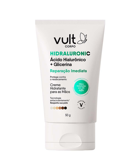 imagem do produto Creme hidratante para maos vult glicerina 50g - VULT COSMETICA