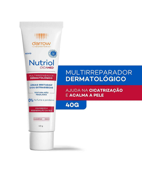 imagem do produto Creme multirreparador darrow nutriol cicamed 40g - DARROW
