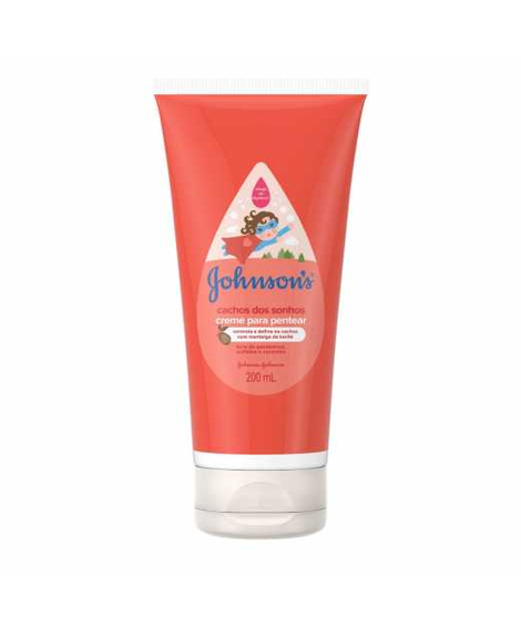 imagem do produto Creme para pentear johnsons baby cachos dos sonhos 200ml - JOHNSON E JOHNSON