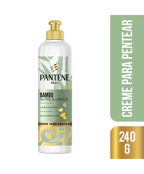 imagem do produto Creme para pentear pantene bambu 240g - PROCTER E GAMBLE