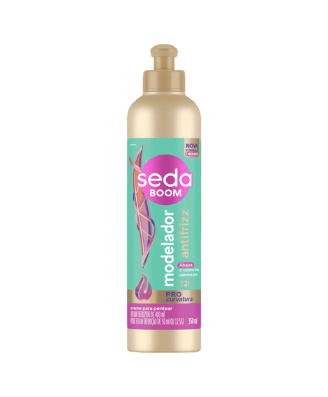 imagem do produto Creme para pentear seda boom modelador antifrizz 350ml - UNILEVER