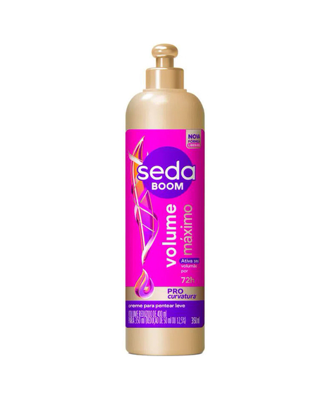imagem do produto Creme para pentear seda boom volume maximo 350ml - UNILEVER