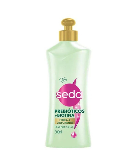 imagem do produto Creme para pentear seda prebioticos + biotina 300ml - UNILEVER