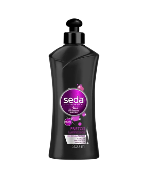 imagem do produto Creme para pentear seda pretos luminosos 300ml - UNILEVER