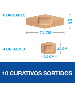 imagem de Curativo nexcare duo variados 10 unidades - 3M