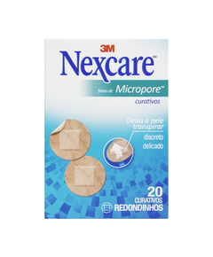 imagem de Curativo nexcare micropore redondo 20 unidades - 3M