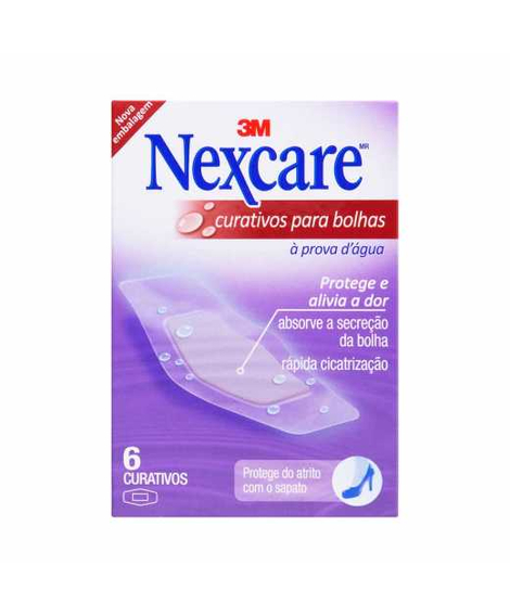 imagem do produto Curativo nexcare para bolhas 6 unidades - 3M