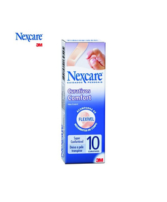 imagem de Curativo nexcare tradicional bege 10 unidades - 3M
