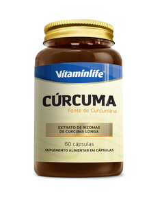 imagem de Cúrcuma 60 cápsulas vitaminlife - VITAMINLIFE