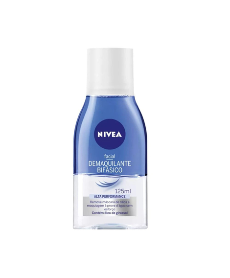 imagem do produto Demaquilante nivea bifasico double effect 125ml - NIVEA
