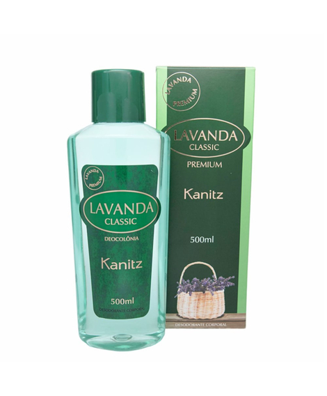 imagem do produto Deo colonia kanitz classic lavanda 500ml - KANITZ