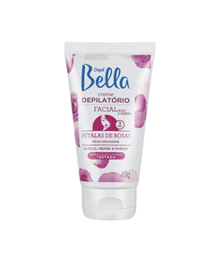 imagem de Depil bella creme facial petalas rosa 40g - BIOCLEAN