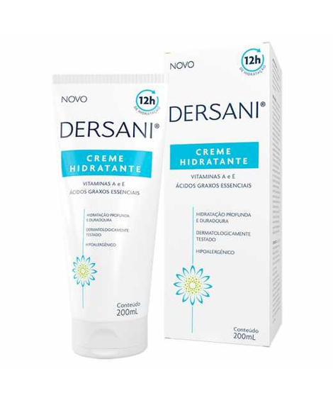 imagem do produto Dersani creme hidratante 200ml - MEGALABS