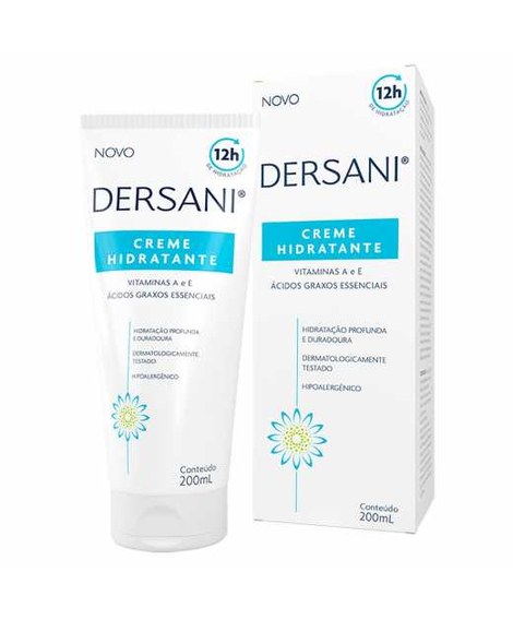 imagem do produto Dersani Creme Hidratante 200ml - MEGALABS