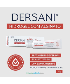 imagem de Dersani hidrogel com alginato 30g - MEGALABS