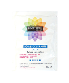 imagem de Descolorante azul tutano e queratina bio extratus 50g - BIO EXTRATUS