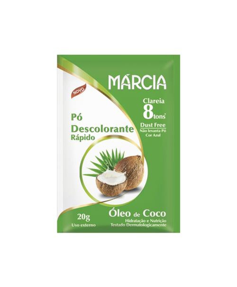 imagem do produto Descolorante marcia leo de coco 20g - MARCIA