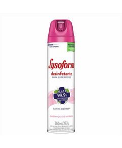 imagem de Desinfetante lysoform aerosol lembranca de infancia 360ml - CERAS JOHNSON