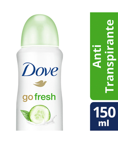 imagem de Desodorante dove aerosol feminino go fresh pepino 150ml - UNILEVER