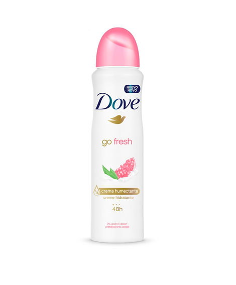 imagem do produto Desodorante Dove Aerosol Feminino Go Fresh Roma 150ml - UNILEVER