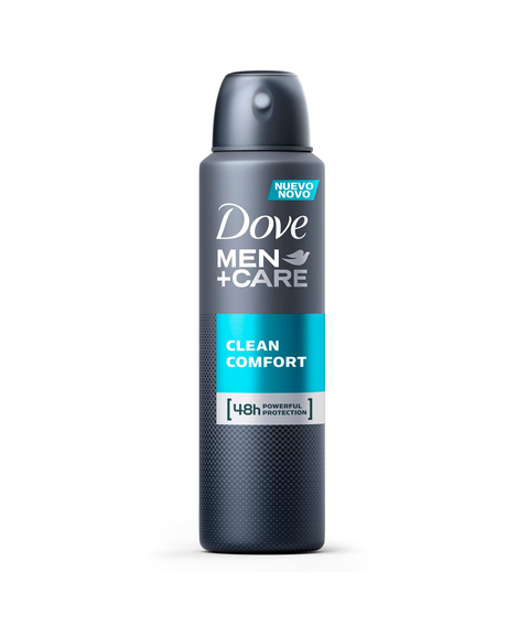 imagem do produto Desodorante dove aerosol men+care cuidado total 150ml - UNILEVER