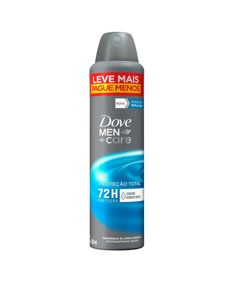 imagem do produto Desodorante dove aerosol men+care cuidado total 250ml - UNILEVER