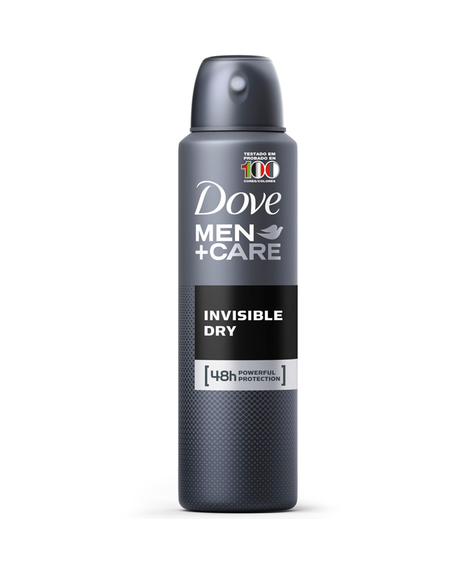 imagem do produto Desodorante dove aerosol men+care invisible dry 150ml - UNILEVER