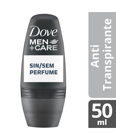 imagem de Desodorante dove roll on men sem perfume 50ml - UNILEVER