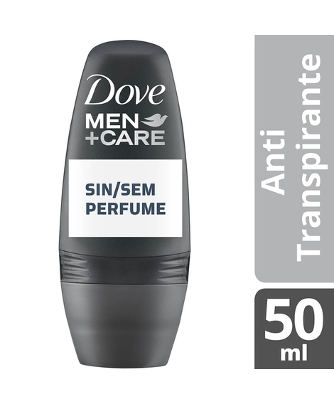 imagem do produto Desodorante dove roll on men sem perfume 50ml - UNILEVER