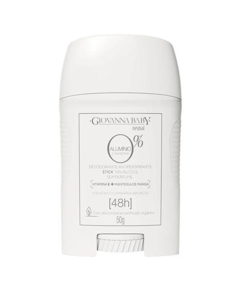 imagem do produto Desodorante giovanna baby 0% aluminio sem perfume stick 50ml - GIOVANNA BABY