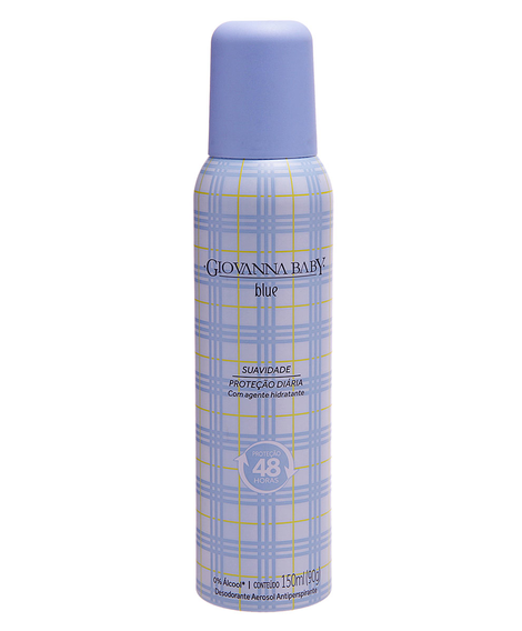 imagem do produto Desodorante giovanna baby aerosol blue 150ml - GIOVANNA BABY