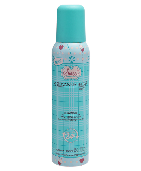 imagem do produto Desodorante giovanna baby aerosol candy 150ml - GIOVANNA BABY