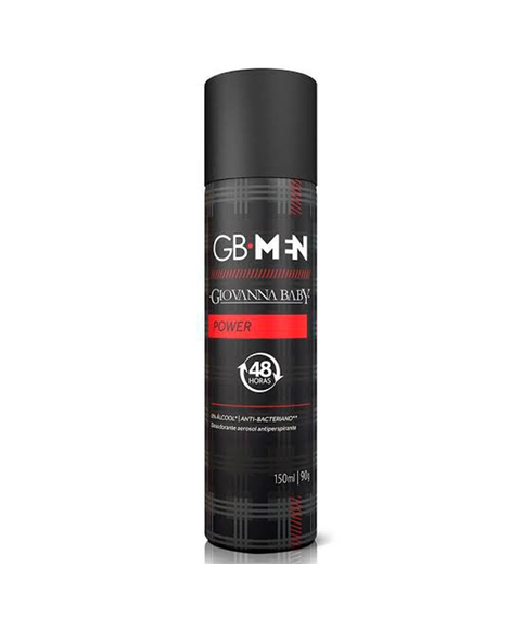 imagem do produto Desodorante giovanna baby aerosol men power 150ml - GIOVANNA BABY