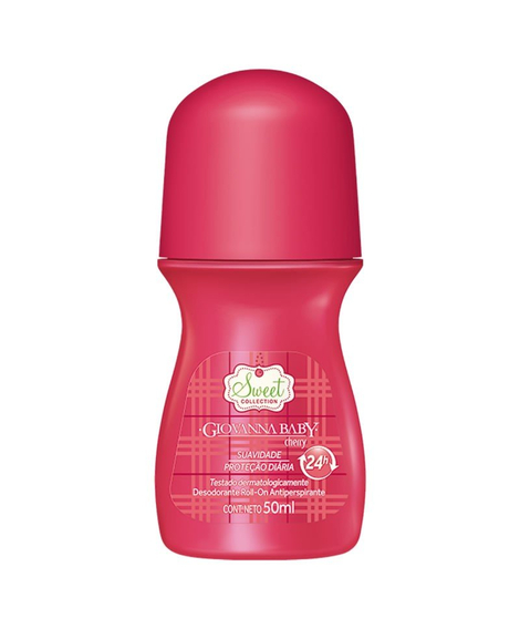 imagem do produto Desodorante giovanna baby roll on cherry 50ml - GIOVANNA BABY