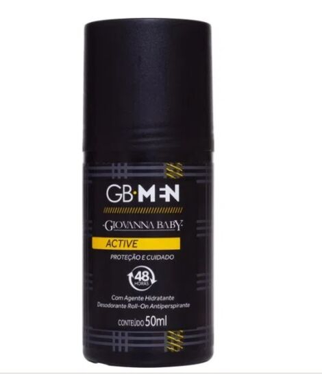imagem do produto Desodorante giovanna baby roll on men active 50ml - GIOVANNA BABY