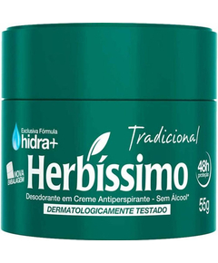imagem de Desodorante herbissimo creme tradicional 55g - HERBISSIMO