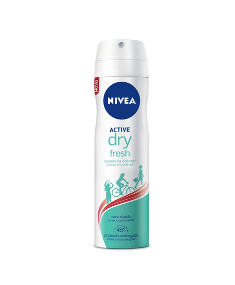 imagem do produto Desodorante nivea aerosol feminino dry fresh 150ml - BEIERSDORF