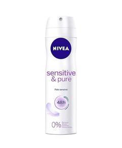 imagem de Desodorante nivea aerosol feminino sem perfume 150ml - NIVEA