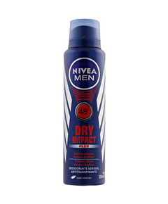 imagem de Desodorante nivea aerosol men dry impact 150ml - NIVEA