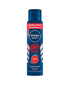 imagem de Desodorante nivea aerosol men dry impact 200ml - NIVEA