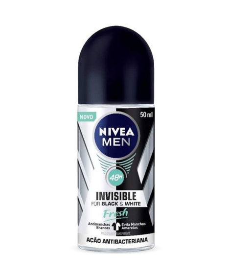 imagem do produto Desodorante Nivea Roll On Feminino Invisible Fresh 50ml - BEIERSDORF