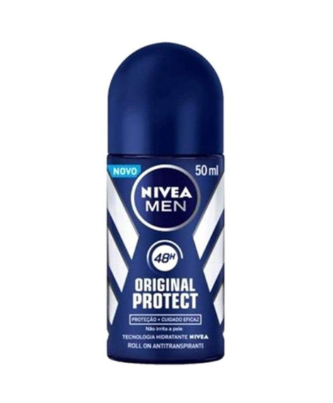imagem do produto Desodorante nivea roll on men original protect 50ml - BEIERSDORF
