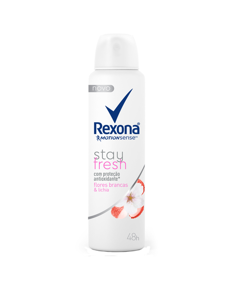 imagem do produto Desodorante Rexona Aerosol Femin Flores Brancas&lichia 150ml - UNILEVER