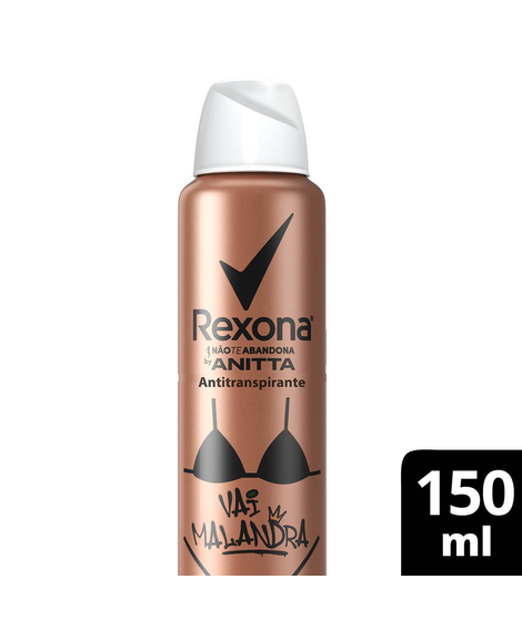 imagem do produto Desodorante Rexona Aerosol Femini By Anitta Vai Malandra 91g - UNILEVER