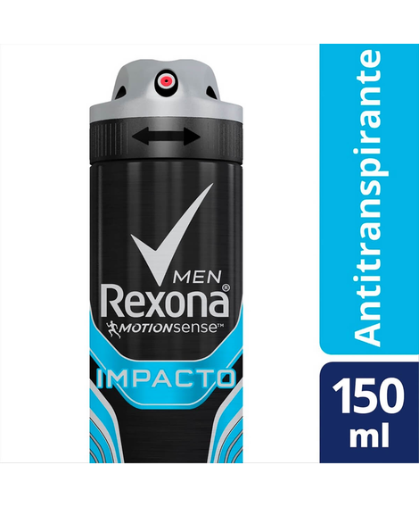 imagem do produto Desodorante rexona aerosol men impacto 150ml - UNILEVER