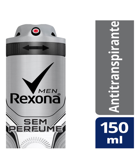 imagem do produto Desodorante rexona aerosol men sem perfume 150ml - UNILEVER