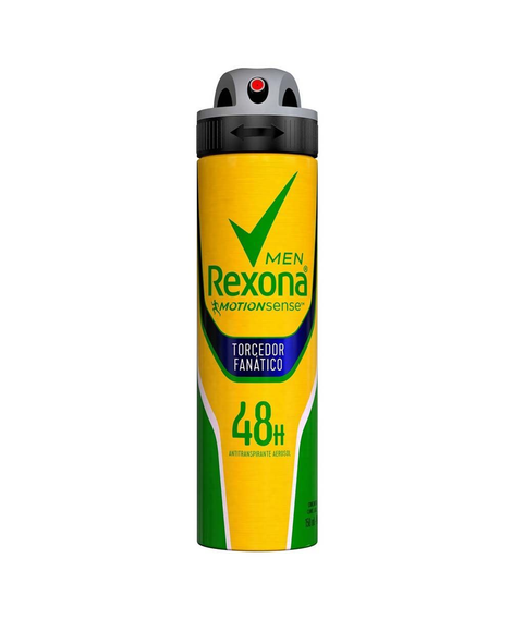 imagem do produto Desodorante rexona aerosol men torcedor fanatico 150ml - UNILEVER