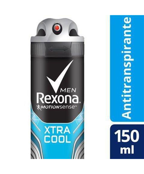 imagem do produto Desodorante rexona aerosol men xtracool 150ml - UNILEVER