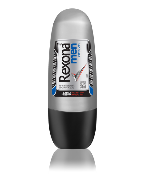 imagem do produto Desodorante Rexona Roll On Active Dry Compact 30ml - UNILEVER