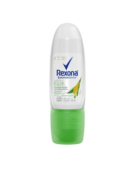imagem do produto Desodorante Rexona Roll On Bamboo Compact 30ml - UNILEVER